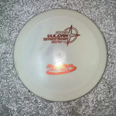 Innova G Star Vulcan Distance Driver 13/5/-4/2 White  Disc 174 Gram • $8.99