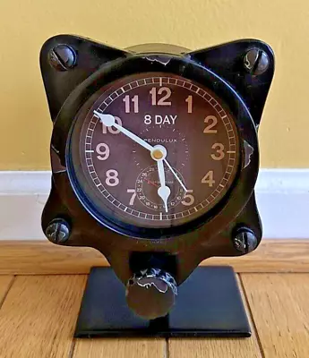 Restoration Hardware Reproduction 1940s WW2 8-Day Aviation Clock • $79.99