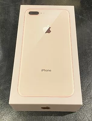 Apple IPhone 8 Plus *EMPTY BOX ONLY* For 256GB Gold Mobile Cell Phone • $10