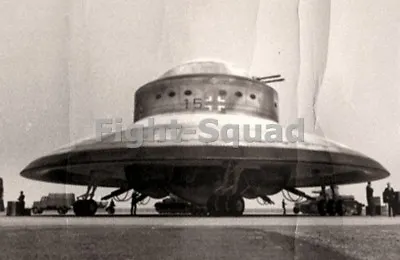 WW2 Picture Photo Secret UFO Developed In The Base In Antarctica 2128 • $5.95