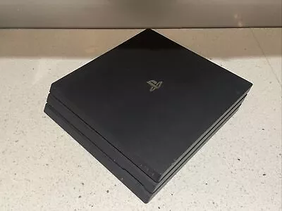 Sony PlayStation 4 Pro 1TB Console - Jet Black CUH-7102B Pl Check Description • $180