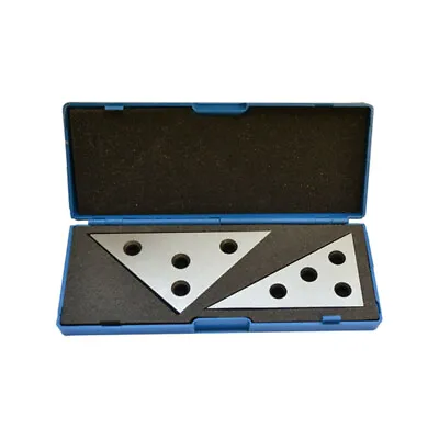 2Pc Precision 45 45 90 Degree Angle Blocks 30 60 90 Degree Angle Machinist Plate • $20.50