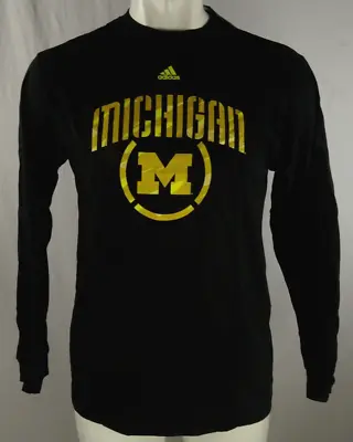 Michigan Wolverines NCAA Adidas Men's Long Sleeve T-Shirt • $17.99