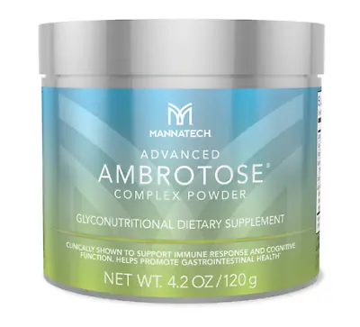 10 Canisters Mannatech Advanced Ambrotose Complex 120g Powder Immune Boost NEW • $1499.95
