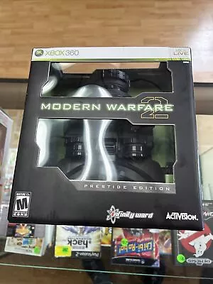 Modern Warfare 2 Prestige Edition Xbox 360 Game Night Vision Goggles Sealed • $474.05