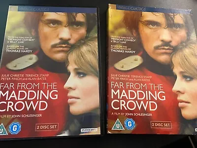 Far From The Madding Crowd  [DVD] [1967] 2 Disc Set With Slip Cover • £5.99