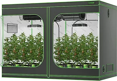 VIVOSUN Indoor Grow Tent 8'x4' Non Toxic Mylar Room Reflective 96 X48 X80  • $208.99