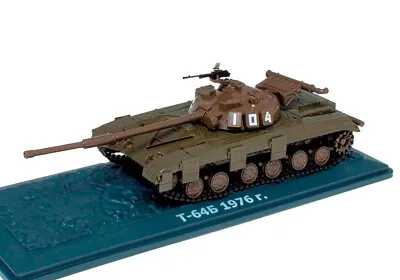 Russian Main Battle Tank T-64V 1976	TLB004 DEAGOSTINI 1:43 New! • $12.87