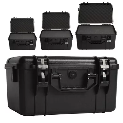 Waterproof Travel Flight Hard Carry Case Foam Camera Storage Box Protective Uk • £19.95