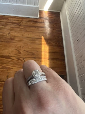 $410 • Buy Engagement Ring And Band 