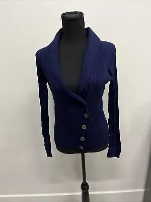 L'Agence Women's Long Sleeve Button Up Sweater Blue Size XS NWT • $49.99