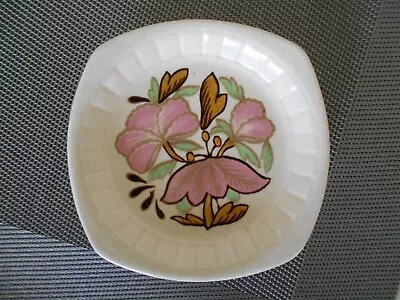 The Royal Worcestershire Group Palissy England Small Dish Plate Retro Flowers • £3.99