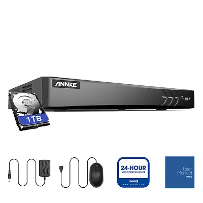 ANNKE 4K Ultra HD 8 Channel DVR Video Recorder Support Person Vehicle Detection • $199.49