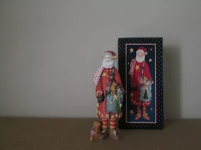 1997 LANG & WISE Classic Santa Ellen Stouffer Santa's Check; 71150101  W/ Box • $20.95