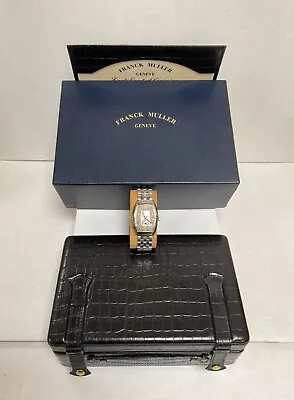 FRANCK MULLER Master Banker Havana 6850MB HV Bracelet Automatic Dual Time No44 • £6789