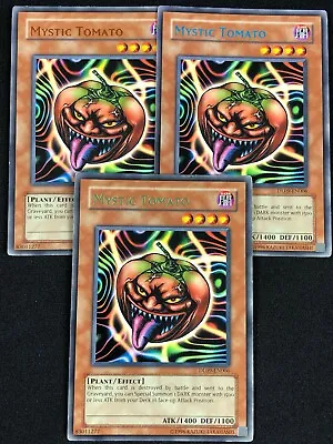 Yugioh Mystic Tomato Dl09-en006 Rare X3 (mp) • $7.99