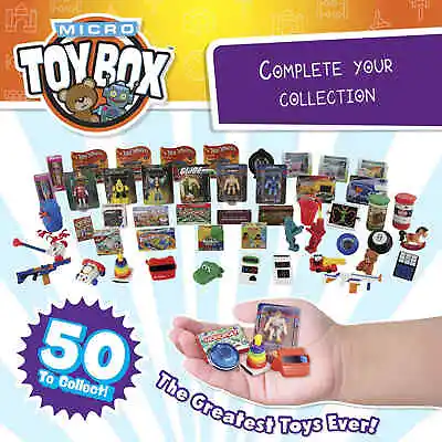 Micro Toy Box Miniature Toys- Complete Your Collection- Multi Listing • $1.87