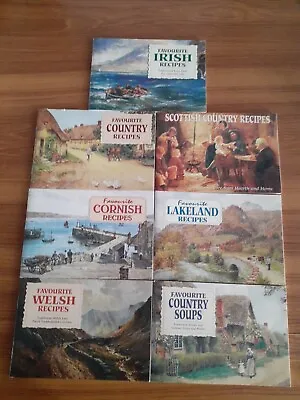 7 Salmon Fav Recipes Books Welsh/Irish/Country/Cornish/Lakeland/Scottish/Soups • £8.99