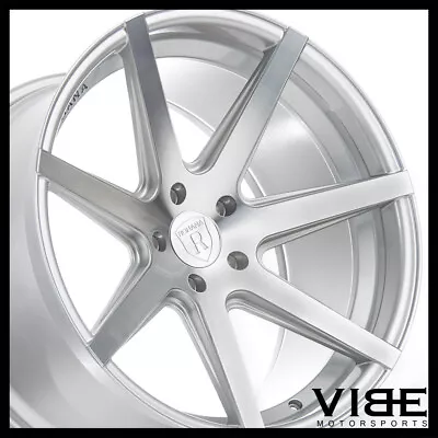 20  Rohana Rc7 Silver Concave Wheels Rims Fits Infinti G35 Sedan • $2230