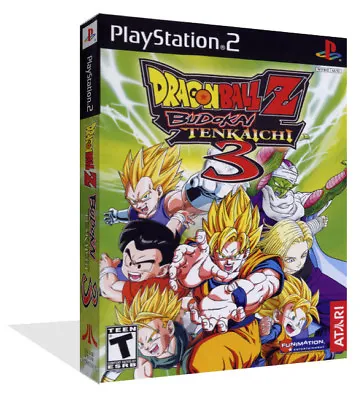 £3.99 • Buy - Dragon Ball Z Budokai Tenkaici 3 PS2 DVD Box Case + Cover Art Work Only 