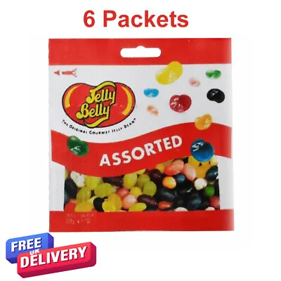 £12.95 • Buy 6 X 70g Packets Original Jelly Belly Jellybeans Jelly Beans Assorted Flavours 