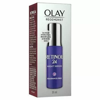 $23.50 • Buy Olay Regenerist Retinol 24 Night Serum Fragrance-Free 30ml