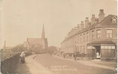 Ravensthorpe Near Mirfield & Dewsbury. North Road & R.France Meat Purveyor Shop • £18.50