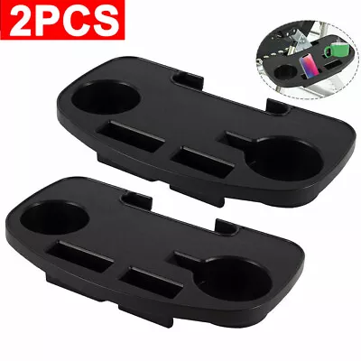 2 PCS Sun Lounger Cup Holder Zero Gravity Recliner Chair Clip Side Tray Table UK • £6.39