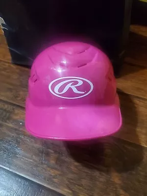 Rawlings Pink Youth Softball Helmet Size 6 1/4  6 7/8 • $12.59