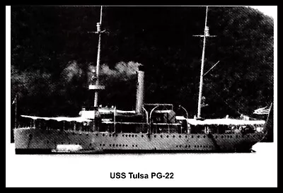 Postcard USS Tulsa PG-22 LP2 • $4.75