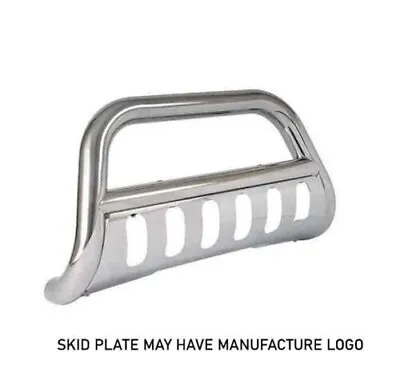 Kasei Bull Bar Push Brush Guard W/Skid Plate Stainless Fits 11-19 Ford Explorer • $233.33