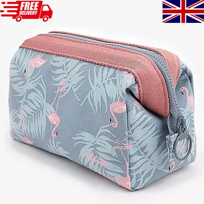 Ladies Wash Bag Toiletry Handbag Travel Case Cosmetic Make Up Pouch Kit UK New • £5.69