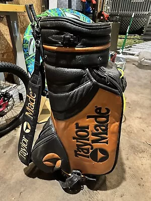 VTG TaylorMade Burner TI Bubble 2 Staff Tour Golf Bag Black Copper • $75