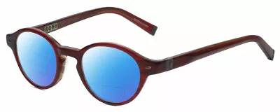 John Varvatos V356 Round Polarized BI-FOCAL Sunglasses Crystal Red Marble 43 Mm • $70.16