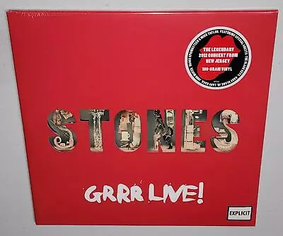 The Rolling Stones Grrr Live! (2023) Brand New Sealed 3lp Vinyl Pressing • $139.99