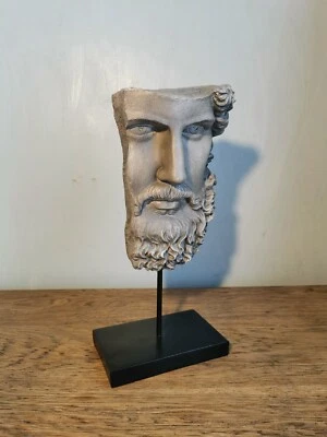£22 • Buy Modern Socrates Head On A Base Sculpture. 