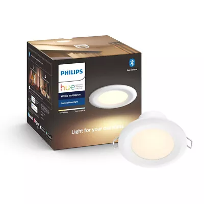 $79 • Buy Philips Hue White Ambiance Downlight With Bluetooth