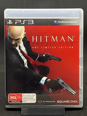 Hitman Absolution ANZ Limited Edition PS3 PlayStation 3 Sony PAL Complete • $7.50