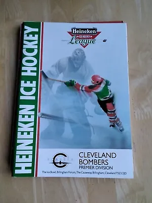 1990/91  Cleveland Bombers V Nottingham Panthers  Ice Hockey 14/10/90 • £1.99