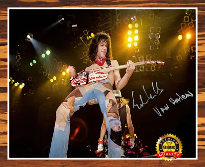 Eddie Van Halen - Autographed Signed 8 X10 Photo (Van Halen) Reprint • $12.99