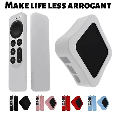 $19.14 • Buy Silicone Sleeve Protective Case Cover For Apple TV 4K 2021 5Th 4Th Remote Contro