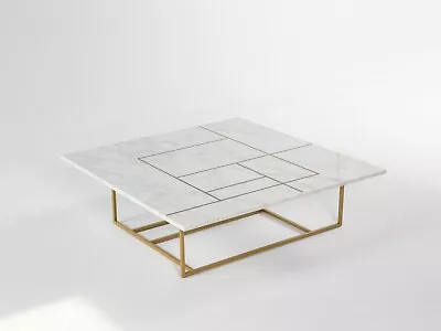 Roche Bobois Long Beach Marble Cocktail Table *IN STOCK* • $5420