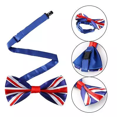 British Union Jack Ties Clip On Ties Bow Ties Elastic Ties Great Britain; • £3.07