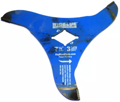 $19.99 • Buy 7-1/4 BigBlue Circular Saw Demolition Cutting Blade 3 Tooth Demo Roofing Shingle
