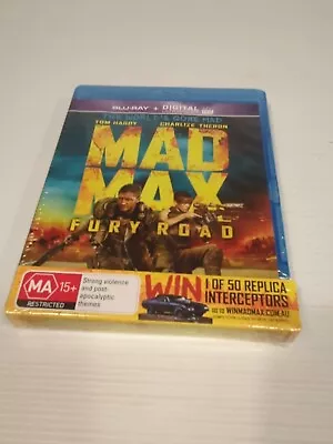 Mad Max Fury Road - Tom Hardy Charlize Theron - Blu-ray   Reg B Sealed  • $12.95