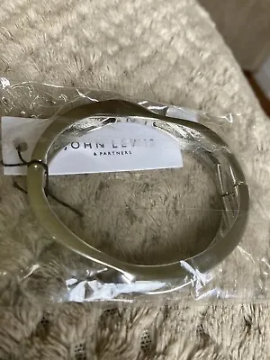 John Lewis Silver Metal Hinged Bracelet Brand New • £18