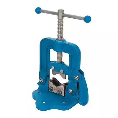 £34.95 • Buy Hinged Pipe Vice 12 - 60mm Self Locking  Plumbers Workbench Tool Stand Pipework