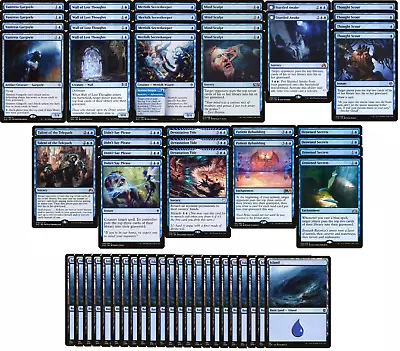 Elite Mill Deck - Mono Blue - Very Powerful - 60 Card - Modern - MTG NM/M! • $69.95