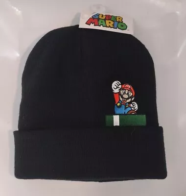 Super Mario Beanie Knit Hat Licensed Nintendo 2023 (Brand New With Tags) • $14.95