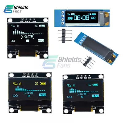 $5.29 • Buy 0.91  0.96  Inch OLED LCD Display Module IIC I2C 3.3V 5V For Arduino AVR STM32
